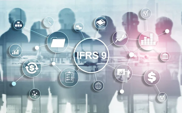 IFRS International Financial Reporting Standards Regulation Instrument. — Stockfoto