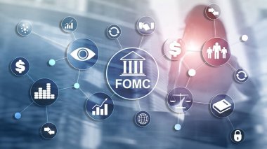 Fomc Federal Açık Pazar Komitesi Hükümet Düzenleme Finans Örgütü.