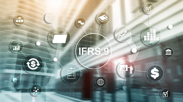 IFRS International Financial Reporting Standards Regulation Instrument. — стокове фото