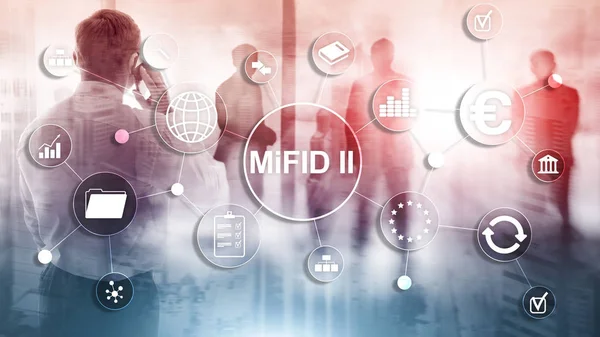 Директива Рынках Финансовых Инструментов Mifid Концепция Защиты Инвесторов — стоковое фото