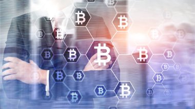 Bitcoin, sunucu Oda zemin üzerine Blockchain kavramı