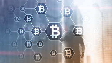 Bitcoin, sunucu Oda zemin üzerine Blockchain kavramı