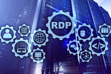 RDP Uzak Masaüstü Protokolü. Terminal Hizmetleri. Sunucu arkaplanı