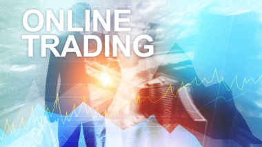 Online ticaret, Forex, yatırım ve finansal piyasa kavramı.