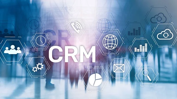 Концепция обслуживания клиентов CRM Management Analysis Service. Управление взаимоотношениями — стоковое фото