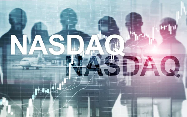 Nationaler Verband der Wertpapierhändler automatisierte Notierungen. nasdaq — Stockfoto