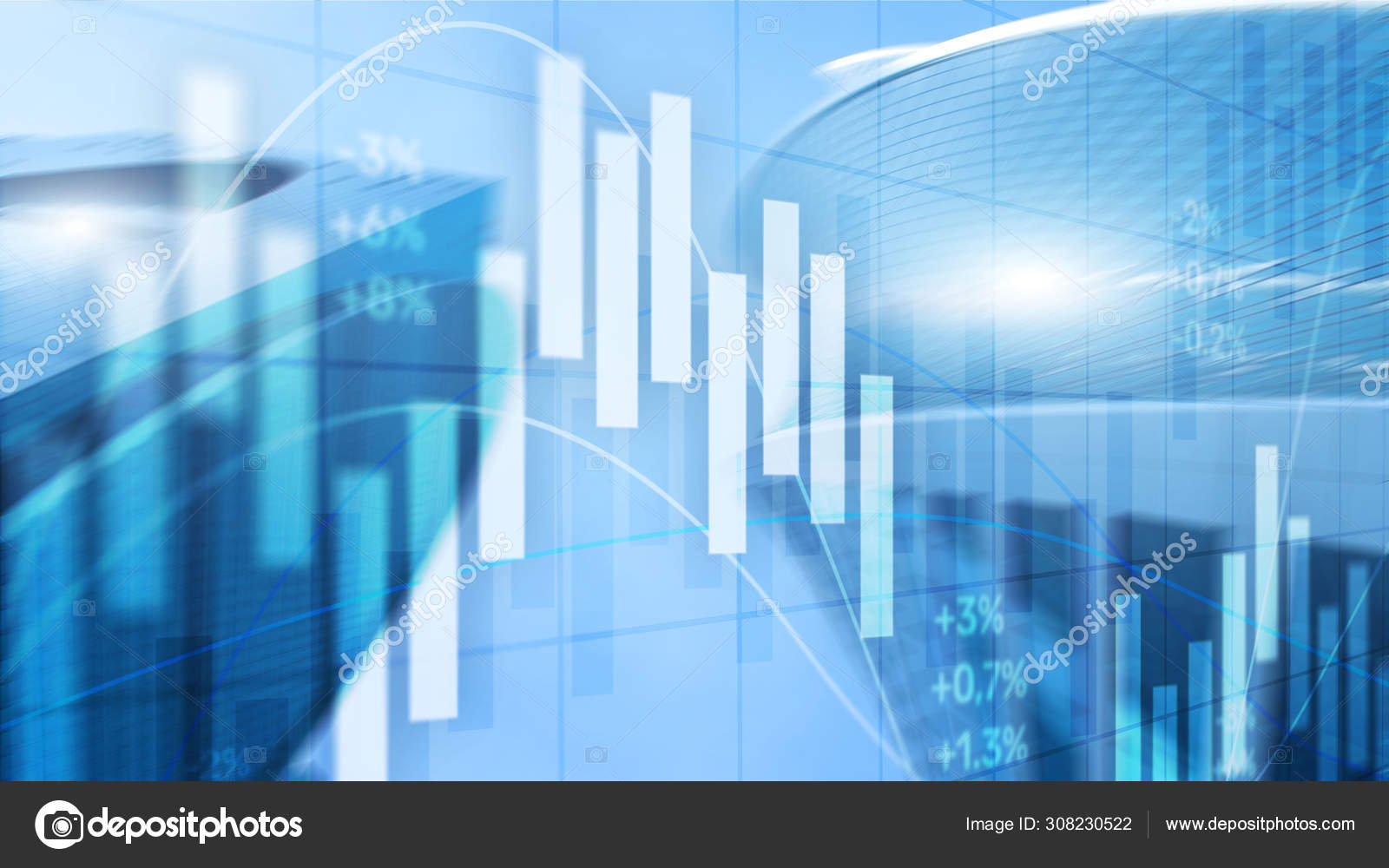 The stock market on the background of office buildings. Trading Wallpaper. Stock Photo by ©Funtap 308230522 The stock market on the background of office buildings. Trading Wallpaper. Stock Photo by ©Funtap 308230522