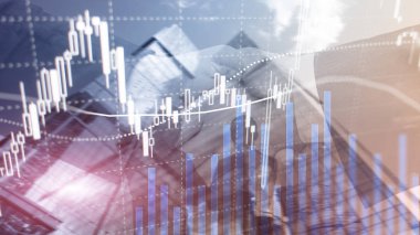 Eski ticaret, finans piyasası, iş merkezi geçmişi üzerine yatırım kavramı