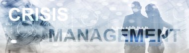 Kriz Yönetim Çözümü Kriz Kimlik Planlama Konsepti.