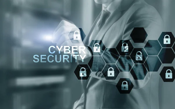 Ciberseguridad 2021. Organización Concepto de protección de datos. —  Fotos de Stock