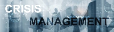 Kriz Yönetim Çözümü Kriz Kimlik Planlama Konsepti.