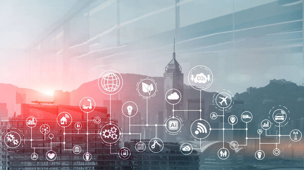 Концепция "умного города" и интернета 2021 года. Технологии и коммуникации в современном размытом городе.