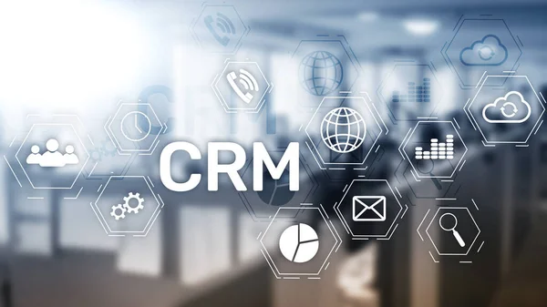 Business Client CRM Management Analysis Service Concept. Gestion des relations. — Photo