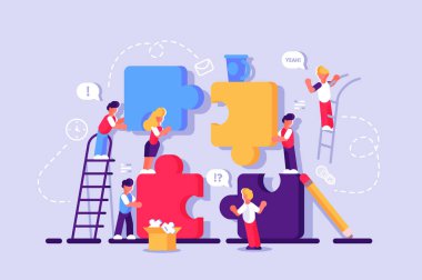 Web sayfası için iş kavramı