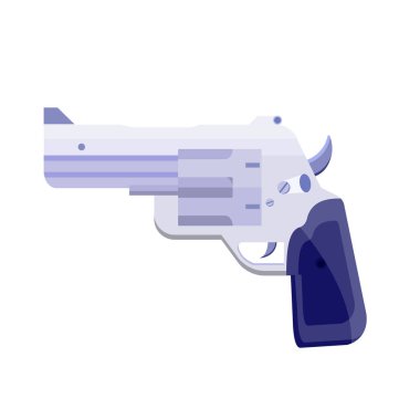 Gerçekçi metalik revolver