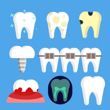 Diş hekimi stomatoloji simgeleri 