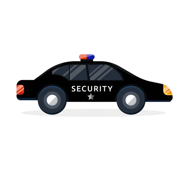 Sicherheitsauto zum Schutz — Stockvektor