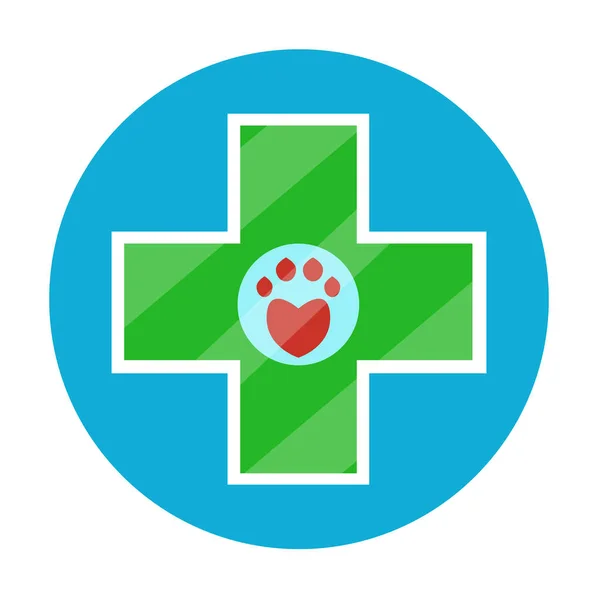 Veterinario farmacia animale domestico — Vettoriale Stock