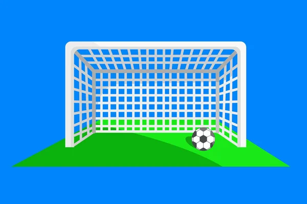 Fútbol deporte conjunto — Vector de stock