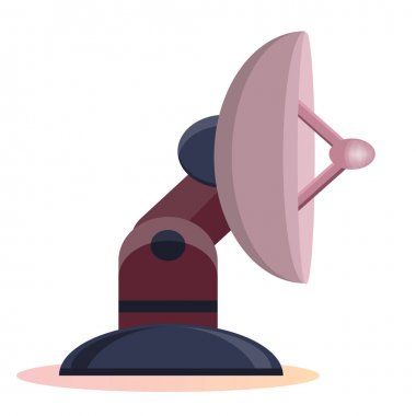 Parabol uydu anteni.