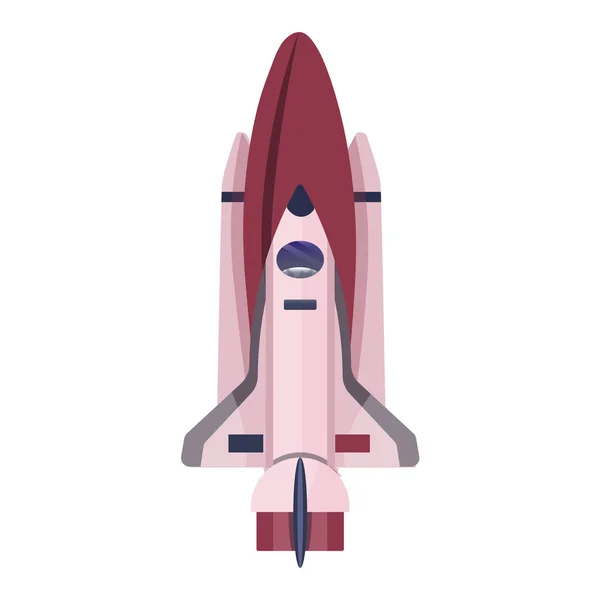 Space Shuttle voor ruimte — Stockvector