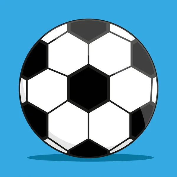 Bola clássica para o futebol —  Vetores de Stock