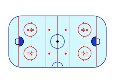 Hokey oyuncusu seti