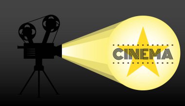 Vintage retro film 