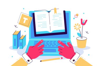 Kavram Blog yazarlığı, eğitim, yaratıcı yazılar