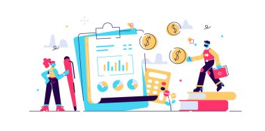 Mali analist kontrol listesinde planlama yapıyor