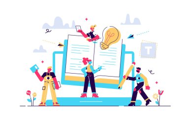 Kavram Blog yazarlığı, eğitim, yaratıcı yazılar