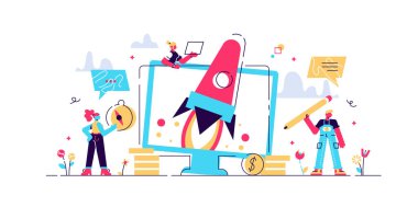Başlat, Web sayfası için kavram