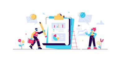 Vektör çizimini kabul et. Minicik. 