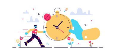 Dakik vektör çizimi. Minicik. 