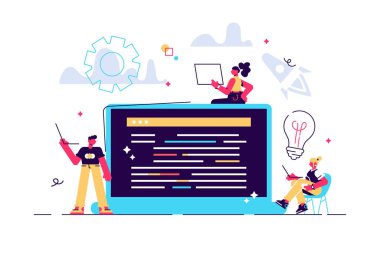 Düz vektör çizimi, genç programcılar