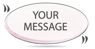 Vektör teklif şablonu tırnak içinde. Vektör afiş çerçevesi ve tırnak ile.