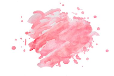 Suluboya arka plan üzerinde beyaz fırça tarafından çizilmiş tasarımı için izole. Suluboya arka plan. Şık ve modern arka plan tasarım afiş için Web sitesi