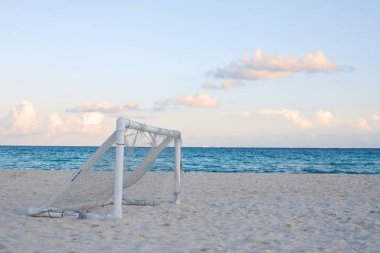 Cancun gün batımı. Meksika