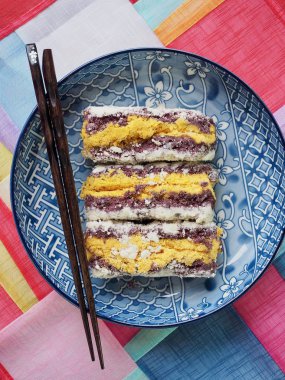 Kore yemeği siyah pirinç kabak pirinç keki