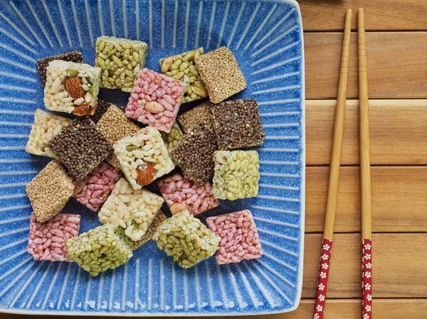 Kore geleneksel atıştırmalıkları Tatlı RicePuff, Gangjeong