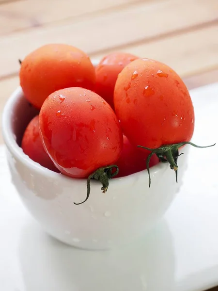 Fresh Red Cherry Tomato — Stock Photo, Image