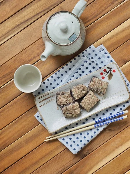 Asya gıda pirinç keki