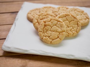 Tereyağlı kurabiye, şekerleme, yuvarlak