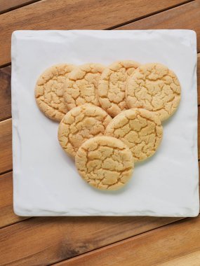 Tereyağlı kurabiye, şekerleme, yuvarlak