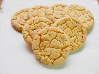 Tereyağlı kurabiye, şekerleme, yuvarlak