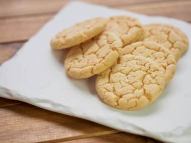 Tereyağlı kurabiye, şekerleme, yuvarlak