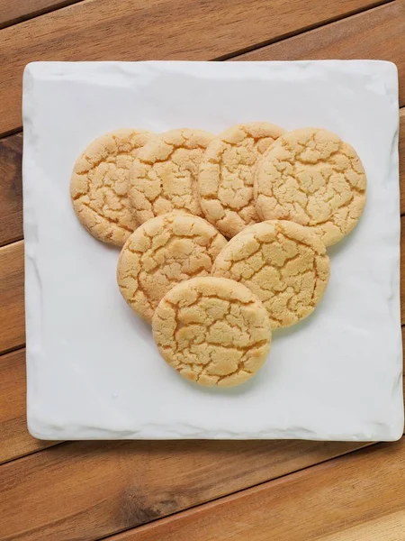 Tereyağlı kurabiye, şekerleme, yuvarlak