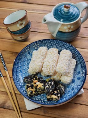 Kore geleneksel çerez yugwa, siyah susam gangjeong, Hangwa