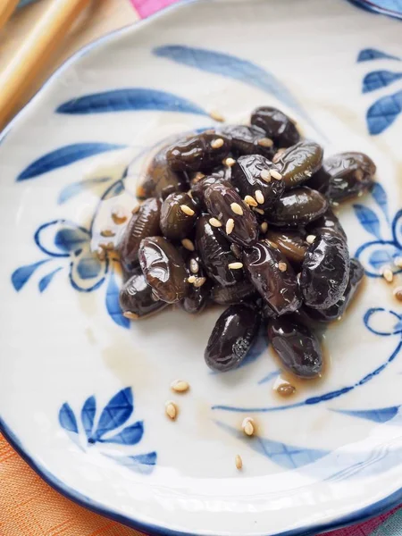 Asya Gıda Simmered Soya Soslu Fasulye — Stok fotoğraf