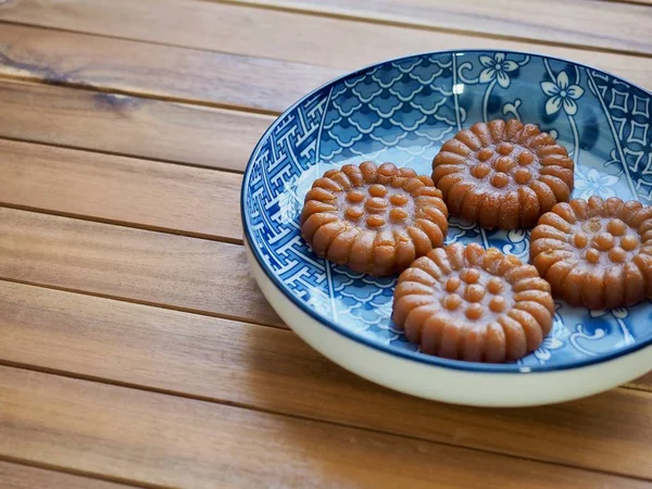 Korean Traditional Sweets Yakgwa Gangjeong Yugwa — Stock Photo, Image